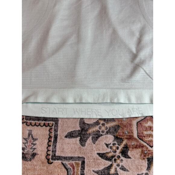 Lululemon Swiftly Racerback Tank Top Mint Green Running Outdoor Yoga Size 8 - Picture 4 of 9